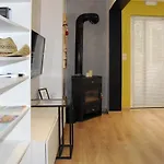Modern House With Garden And Bathroom Tv In Front Of The Venetial Walls