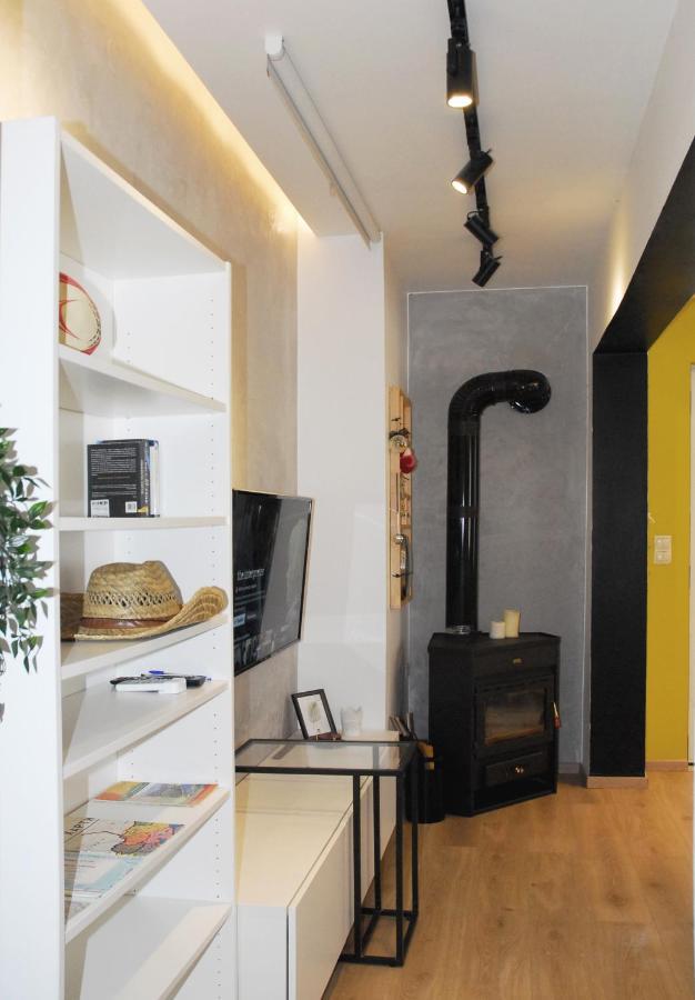 Appartement Modern House With Garden And Bathroom Tv In Front Of The Venetial Walls Héraklion